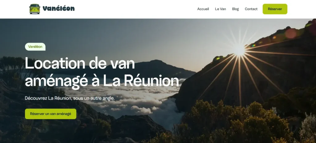 Site web Vanéléon